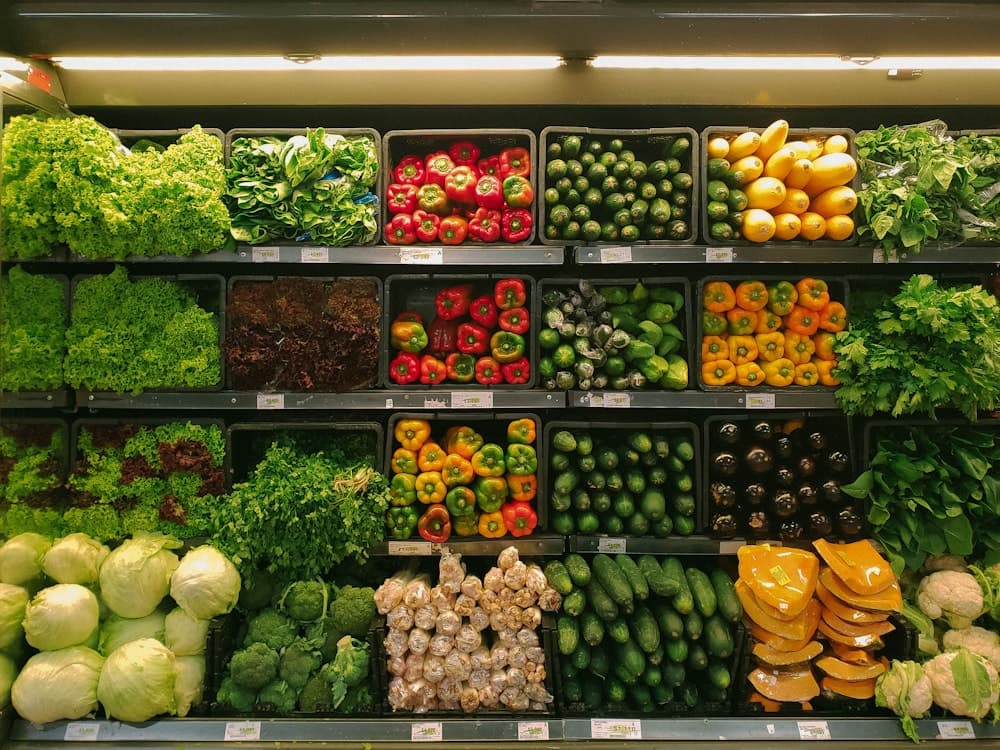Légumes frais du marché